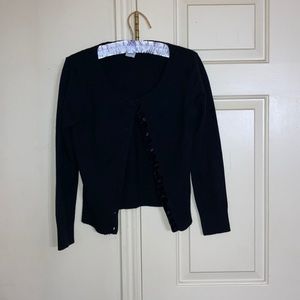 ELLEMENNO BUTTON UP SWEATER